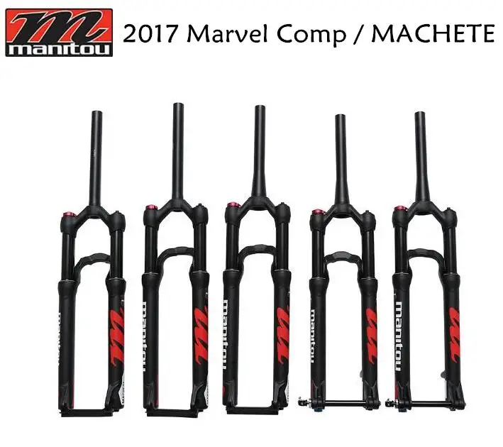 Вилка Manitou Machete comp 2017 дюйма 29 дюймов прямая 9 мм коническая 15 ручная/дистанционная Марвел Comp 27 5|straight fork|29 forkfork |