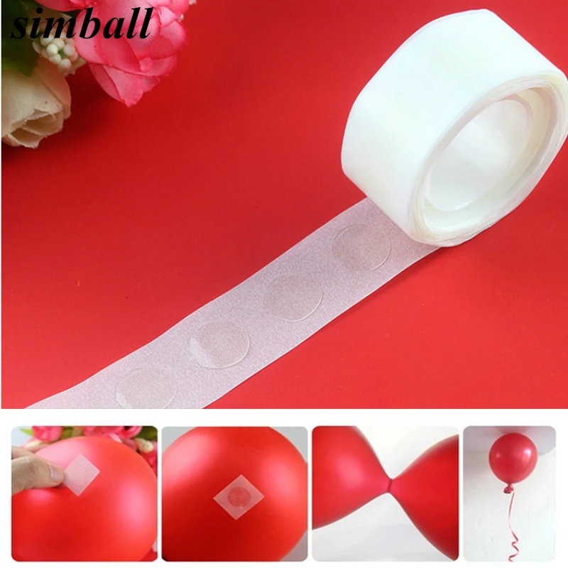 

Cheap 2000 Dots Removable Balloon Glue Wedding Decoration Attachment Glue Dot Foil Balloon For Birthday Party Supplies 20 Volume