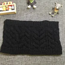 Удобная вязаная повязка на голову зимние шапки уличная Женская шерстяная шапка модная растягивающаяся