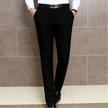 Модный мужской костюм брюки размер s M L XL XXL XXXL бизнес Банкетный мужской s брюки винно-красный черный синий тонкий Fit Мужские штаны