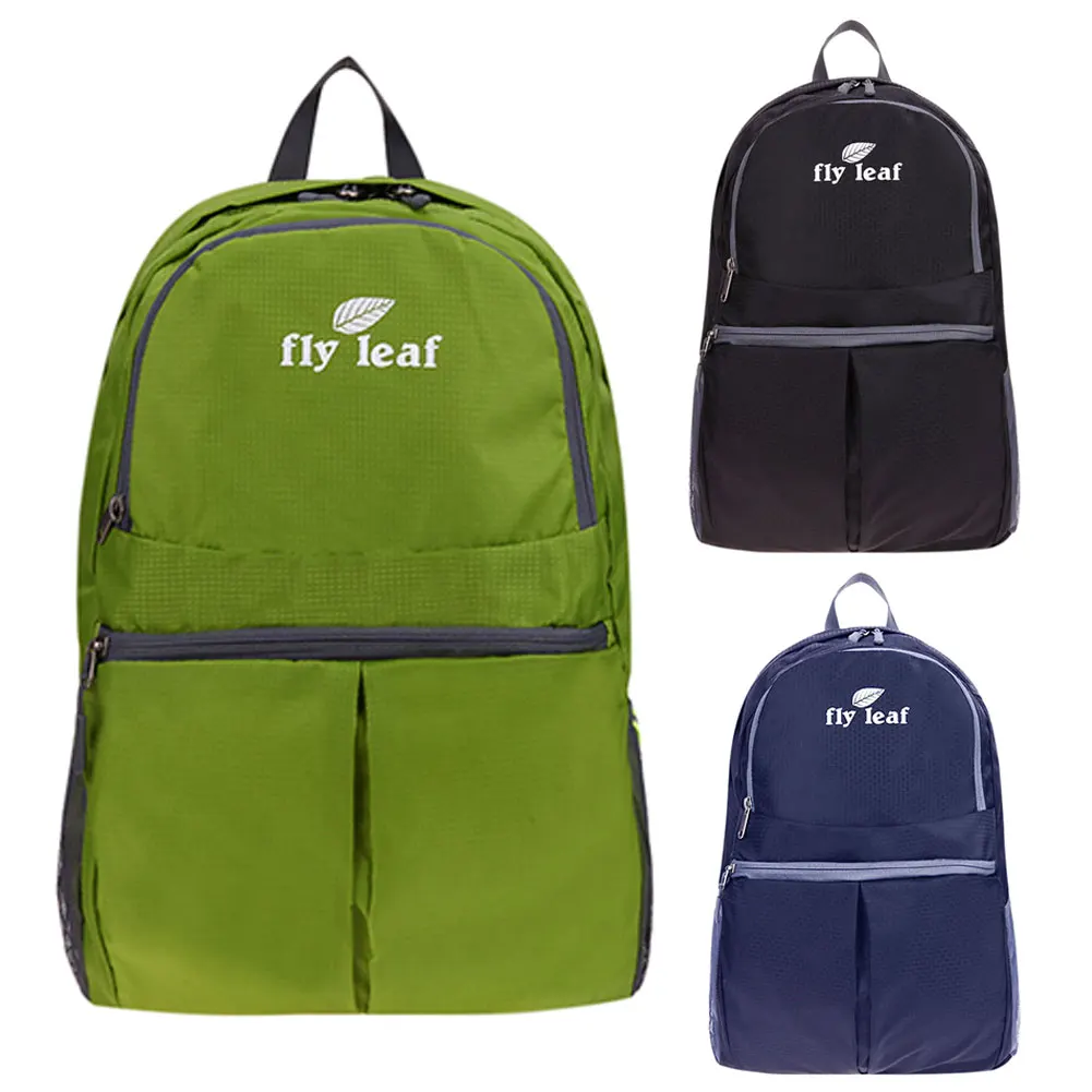 Foldable 430 X 310 X 30mm Polyester Bags Unisex 25L Capacity Soft