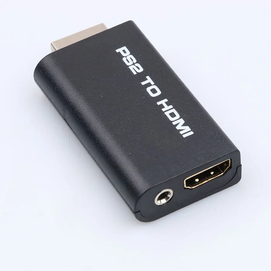 

PS2 Display to HDMI Male to Female Converter Audio Video 3.5mm Convert HDMI Adapter for HDTV Support 480i 576i 480P Monitor