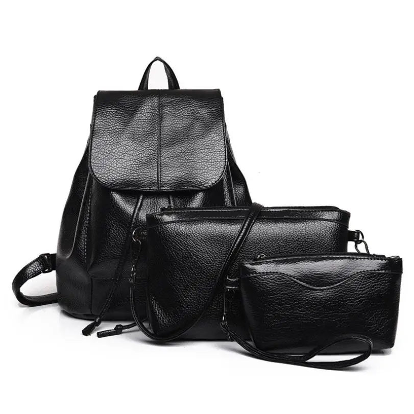 Роскошные дизайнерские рюкзаки женские модные черные из искусственной кожи водонепроницаемые женские дорожные сумки в деловом стиле сумка на плечо, рюкзак# Zer - Цвет: Black