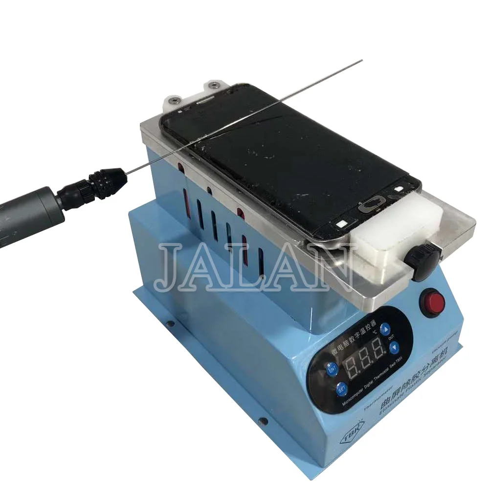 

TBK LCD separating machine for SAMSUNG edge LCD screen digitize in frame separate cleaning glue machine temperature control
