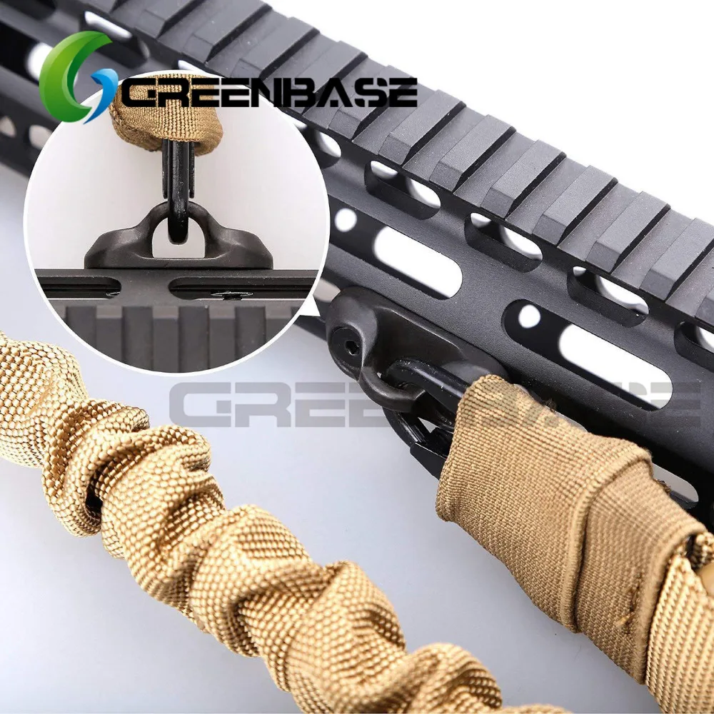 

Greenbase New Arrival 1.25'' M-LOK MLOK M - LOK QD Sling Swivel Mount Adapter for Handguard Gun Rifle Accessorries