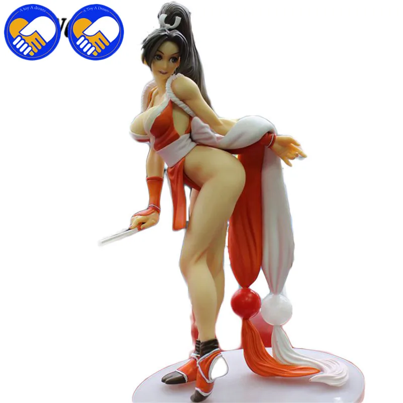 Король бойцов XIII Mai Shiranui фигурка Ver. 1/6 ПВХ 11 &quot/27 см KOF сексуальная девушка аниме