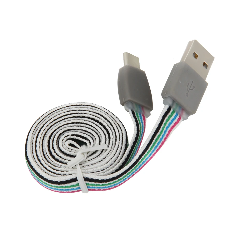 1 м хлопок Тип C Usb кабель для Iphone Xs Max кабели быстрой зарядки Micro Usb кабель мобильного телефона зарядное устройство Шнур данных 100 шт