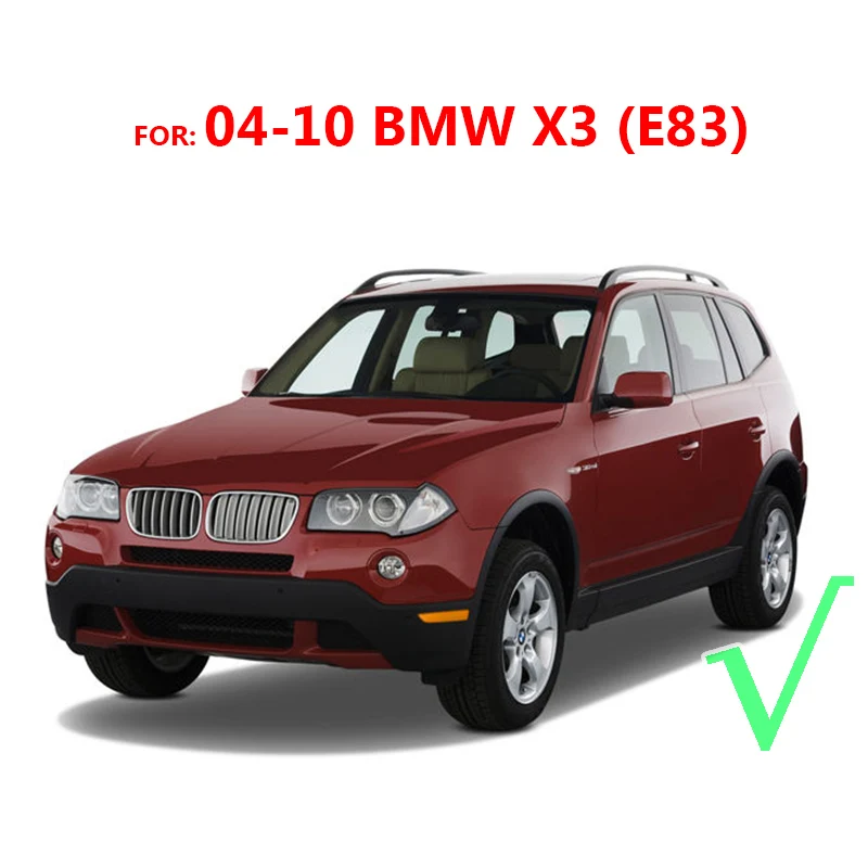 Подходит для BMW X3 E83 2004-2010 задний багажник загрузки грузовой коврики лоток на коврике арабских цифр грязи удар протектор 2005 2006 2007 2008 2009