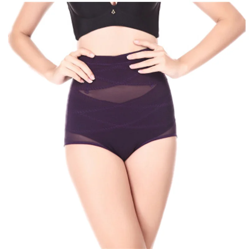 2017 new Thin High Waist Control Pants Abdomen Tummy Belly Pants Butt