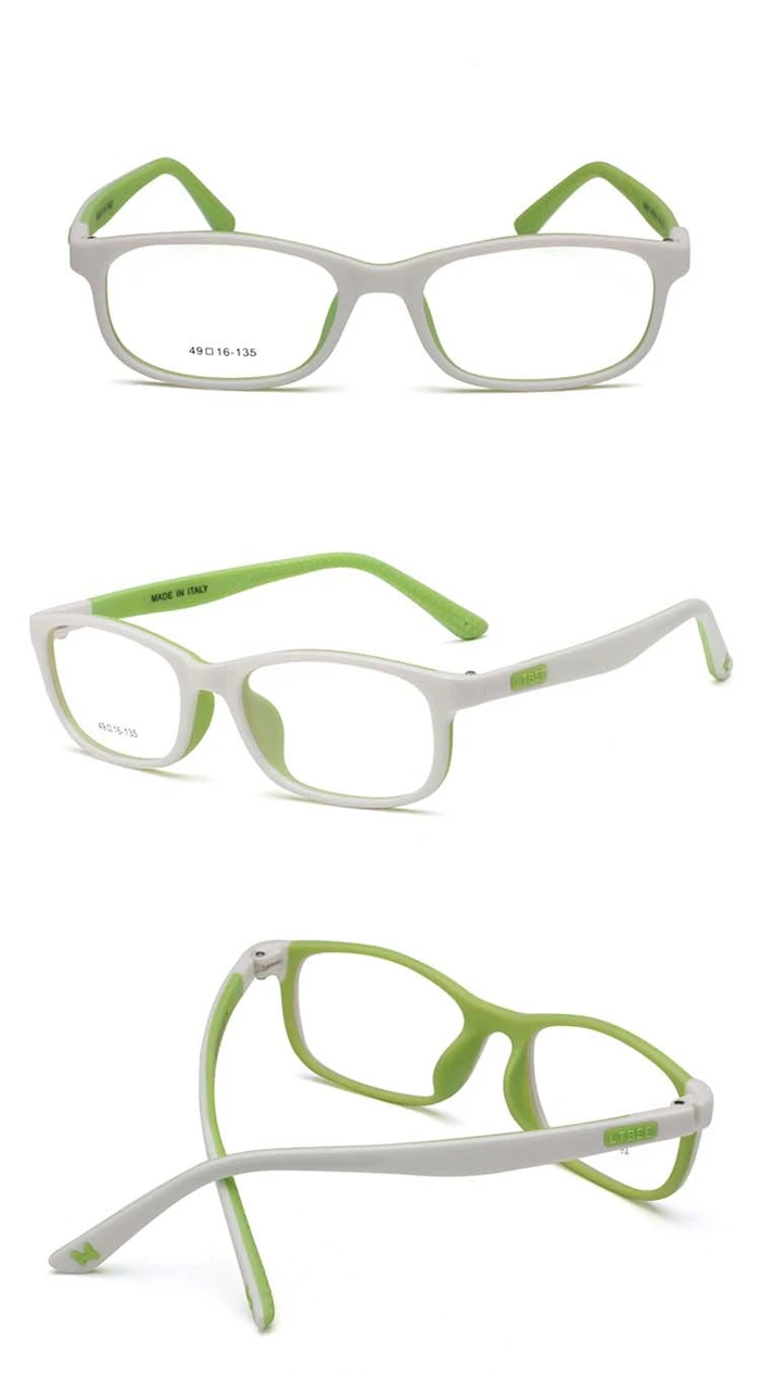 TR90 детские очки по рецепту для детей, сверхлегкие Силиконовые мягкие очки с амблиопии, спортивные оправы для очков для мальчиков и девочек, очки для младенцев