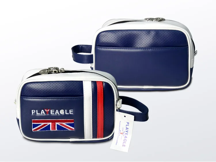 PLAYEAGLE унисекс сумка для гольфа PU сумочка Matreial больше Ёмкость сумка для мини-гольфа с застежкой-молнией для Для мужчин Для женщин