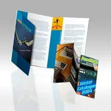 A4/A5 Размер 2 или 3 в сложенном виде печать брошюр