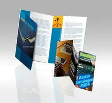 

A4/A5 size 2 or 3 folded brochure printing