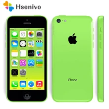 Горячая Распродажа, разблокированный Apple iPhone 5C iOS двухъядерный 8 GB/16 GB/32 GB 8MP камера 4," wifi gps 3g мобильный телефон, отремонтированный