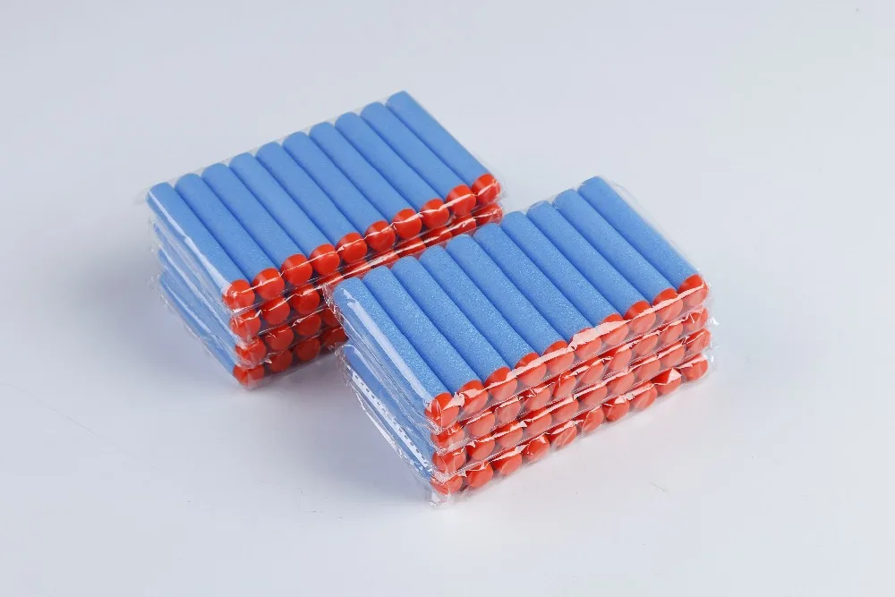 100 ПК для Nerf пулями мягкими дырочку головы 7 2 см заправка игрушка дартс оружейные