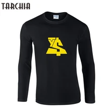 Tarchiia impreso hombres camiseta de los hombres t-shirt de moda 2017 de algodón de manga larga camiseta de la camiseta camisetas hombre hombres clothing camisetas
