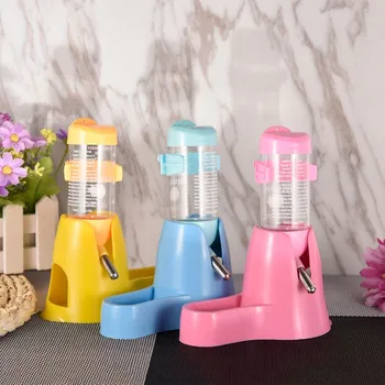 

Hamster Mice Water Bottle Food Container for Drinking Feeding Rest Pet Drinking Bottle With Food Containder 80 ml 3 in 1