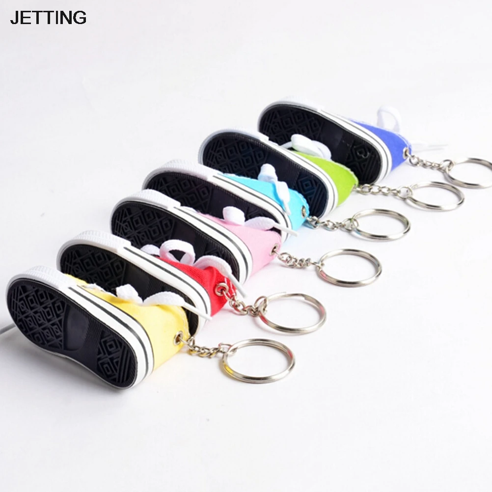 Buy JETTING 1PC Silver Plated Shoe Keyrings Key Holder