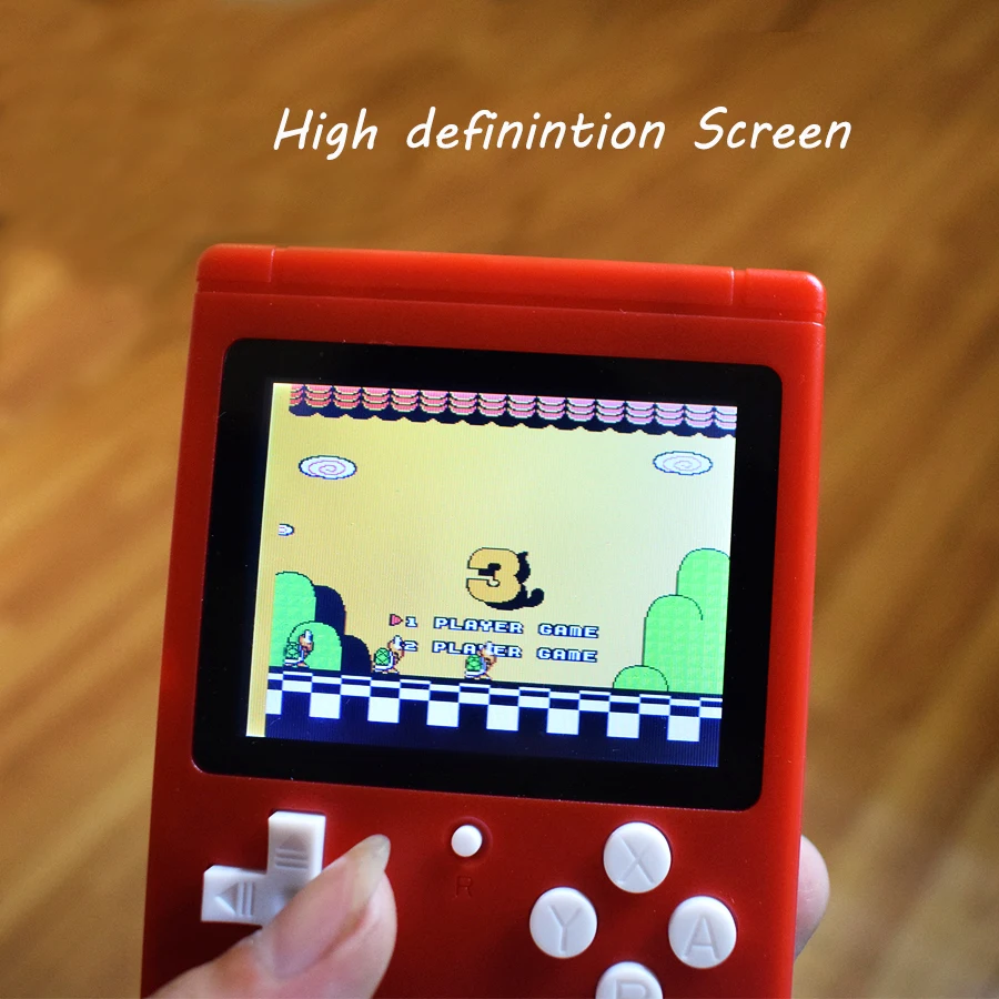 Retro Mini TV Handheld Game Player Built-in 400 Classic FC for TV Games Portable Children's Video Game Console Gift for Kids