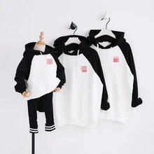 Family Sweater Matching Mother Daughter Father Son Hoodies for Girl T-shirts Children sweatshirt for boy Family Matching Outfit