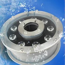 5 шт. в партии, 6 w 9w12w 15 Вт 18 Вт подводный свет фонтан белый/синий RGB Водонепроницаемый ip68 для плавательного Бассеина AC12V 24 V высокого качества