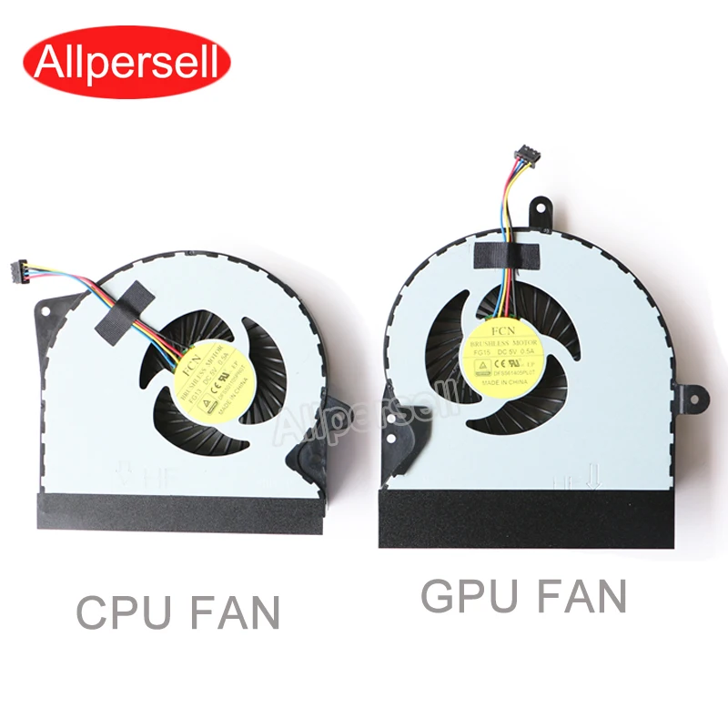

Laptop CPU GPU Cooling Cooler Fan For ASUS G751 G751J G751M G751JT G751JL