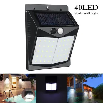 

1PCS 40 LED Solar Power Solar Lamp Motion Sensor Security Lamp Outdoor Waterproof Light