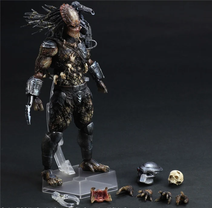 Play Arts Kai фигура хищника Alien Hunter фигурка Primevil PA 25 см ПВХ кукла игрушки детский
