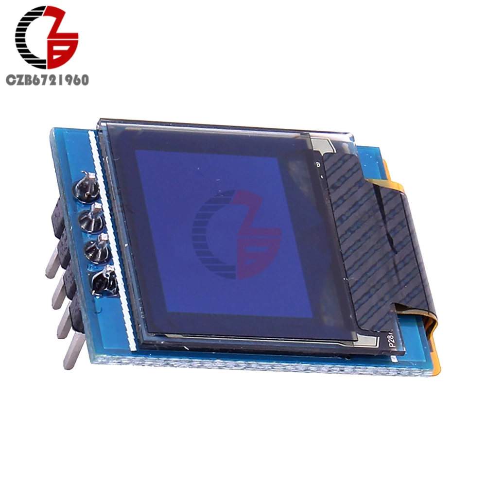 Белый 0,66 дюймовый oled-дисплей 4PIN модуль 64x48 0,6" ЖК-экран IIC igc для Arduino AVR STM32