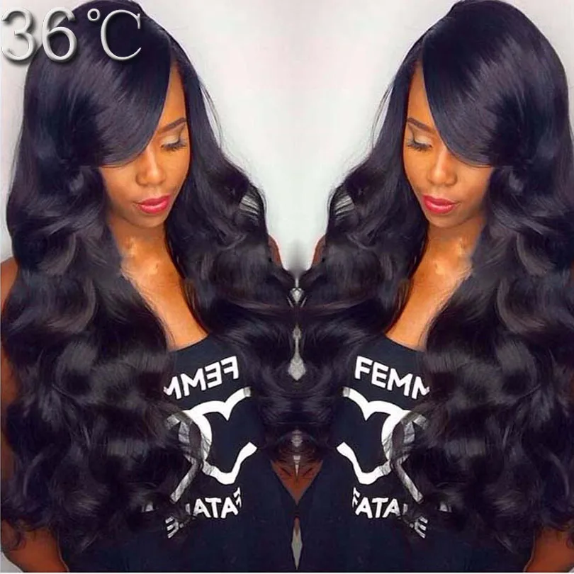 

Human Hair Wig 180 Density Full lace Human Hair Wigs Body wave Natural Long Hair 12-32inch Brazilian Glueless Lace front wig