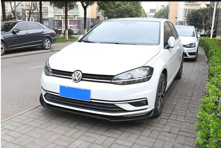 Для Гольфа 7,5 Body kit спойлер- для Volkswagen Golf ABS задний спойлер передний бампер диффузор защитные бамперы