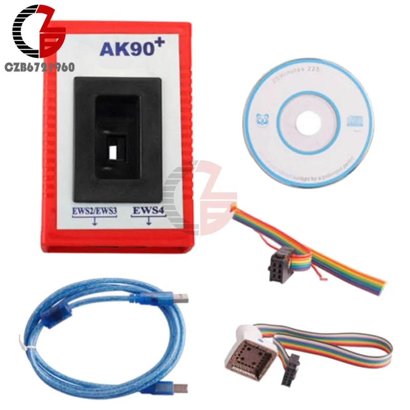 

2016 Match Tool AK90 + Key Programmer V3.19 For BMW EWS CAS From 1995-2009 New