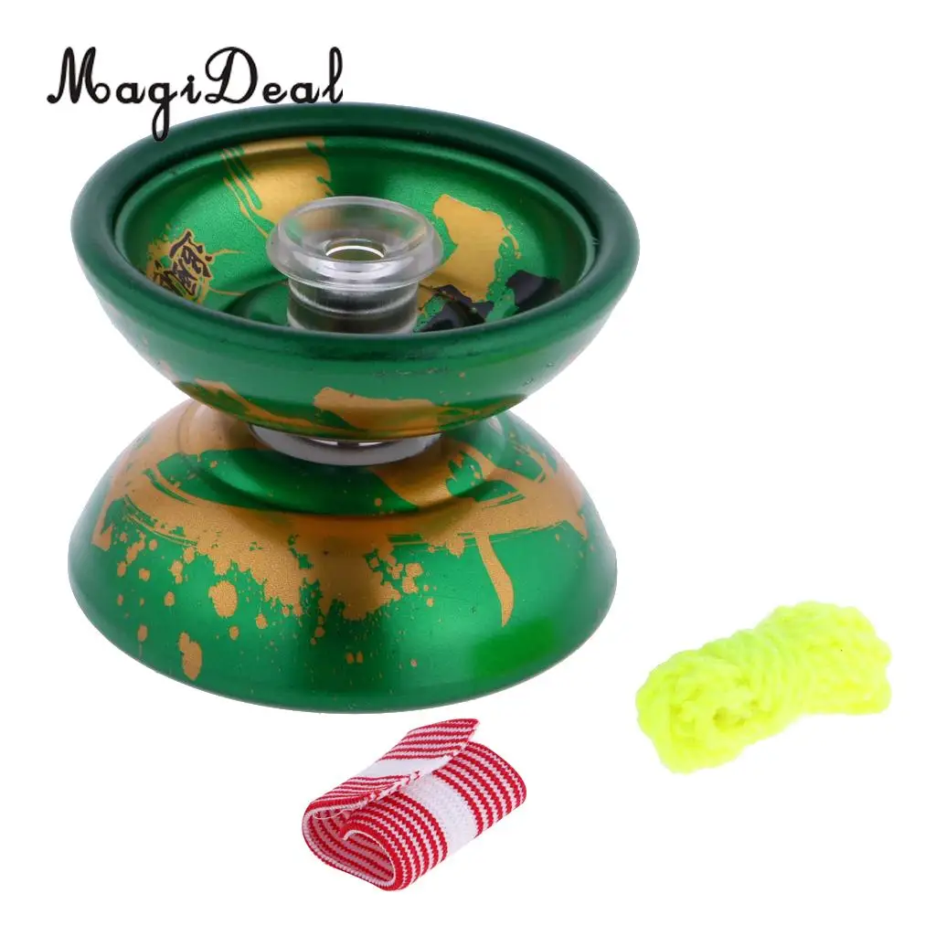 MagiDeal 1Pc Professional YoYo Aluminum Alloy String Trick Yo-Yo Ball KK Bearing for Beginner Adult Kids Classic Toy 7Kinds