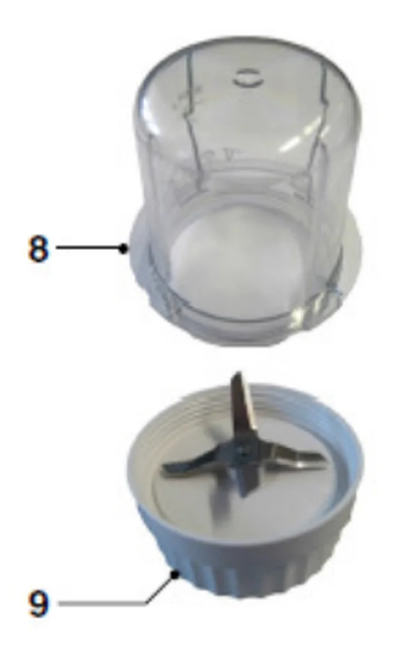 for Philips Juicer Juice HR1847 HR1846 HR1849 HR1811 HR1848 Meat Cleaver Cup Accessories Blender