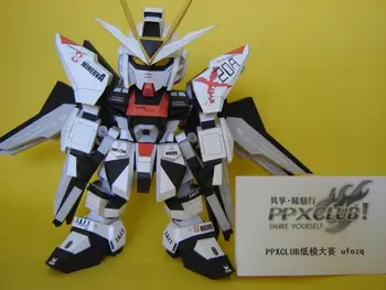 

Gundam SD Pitch Black Assaults 3D Paper Model DIY
