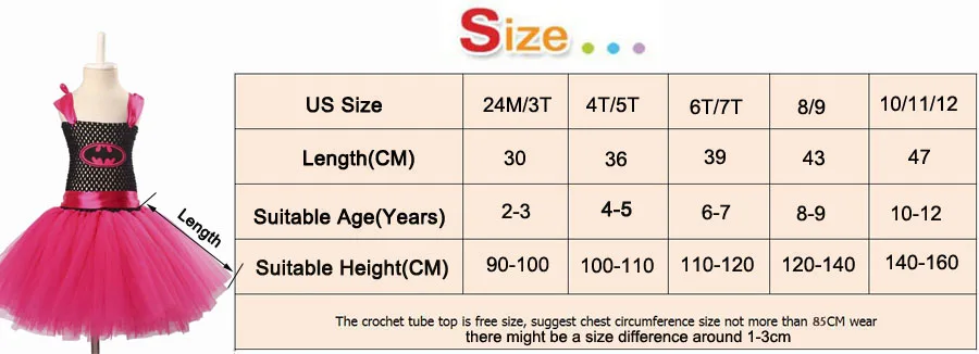 Bat Girl Halloween Costume Girls Hot Pink Tutu Dress with Mask Kids Super Hero Cosplay Fancy Vestidos Baby Dress  (1)