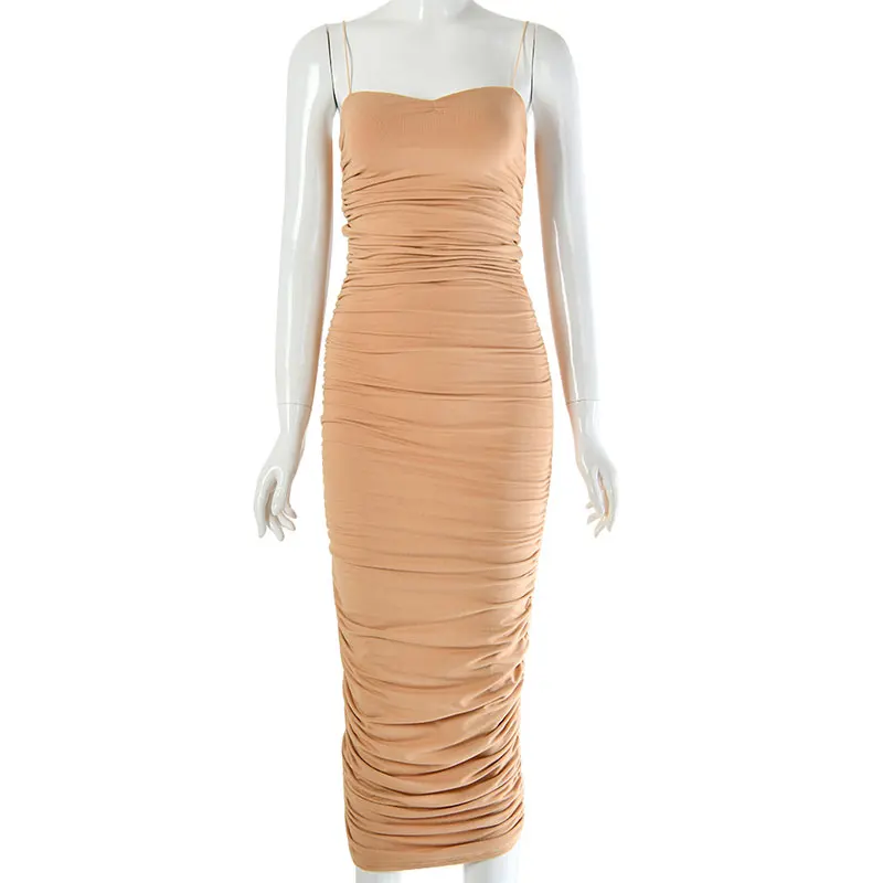 Forefair Sexy Midi Party Dress 2019 New  (38)