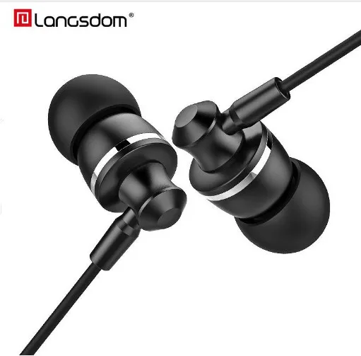 Langsdom M300 In-ear Earphone Volume Control Bass Headset Stereo with Mic auriculares audifonos for xiaomi Samsung huawei | Электроника