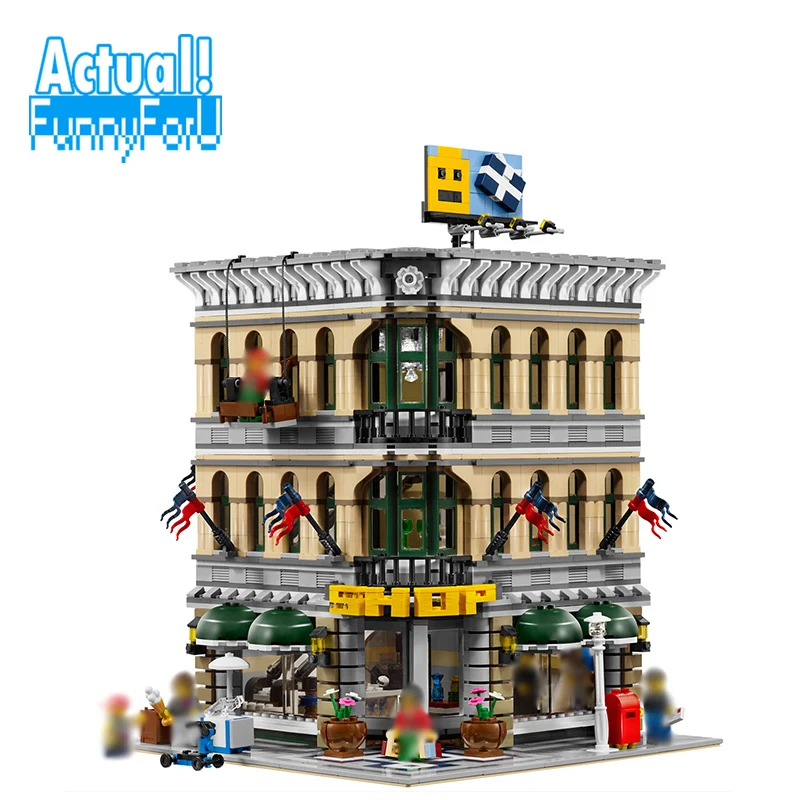 

LELE 30004 Grand Emporium Creator Architecture Building Blocks Bricks Toys DIY For Kid Model Compatible with INGly 10211