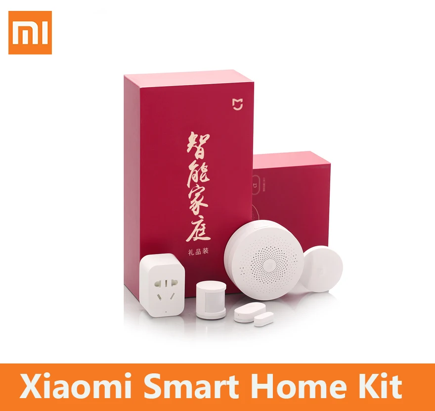

Xiaomi mijia smart home kit Gateway2 Smart Plug Zigbee Window Door Sensor Smart Wireless Switch Human Body Sensor MIhome app