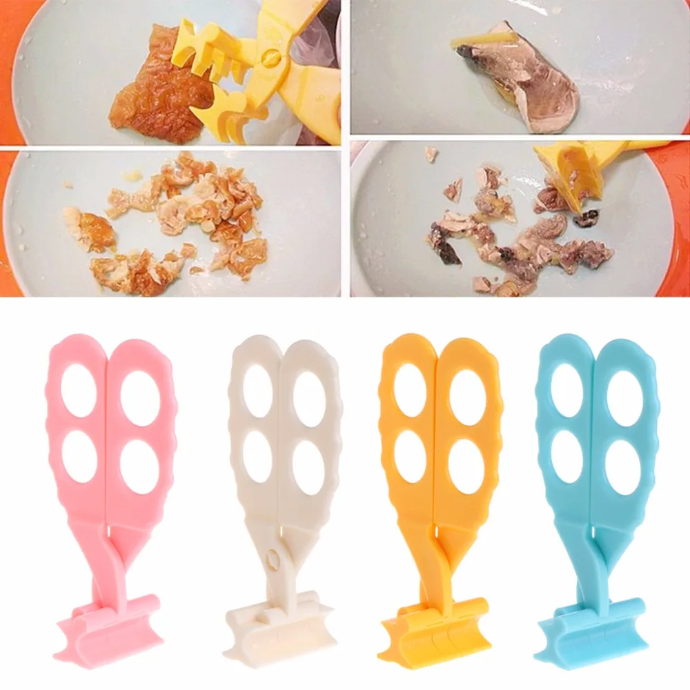 Профессиональный безопасный уход раздавить детские дети режущие пищевые ножницы для кормления ножницы для малышей