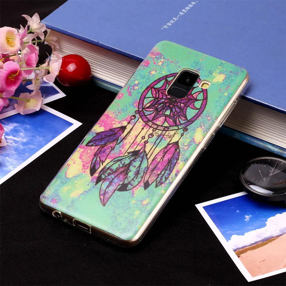 Phone Case For Galaxy A6 A8 Plus 2018 TPU Cases Samsung A5 A3 2017 Silicon Soft Covers EU Coque Housing |