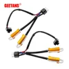 2PCS LED Bulb Load Resistor Decoder Canbus Free error Wire Harness Adapter 50w 8ohm DC12V for H4 H7 H8 H9 H11 HB3 Car Headlights ► Photo 1/6
