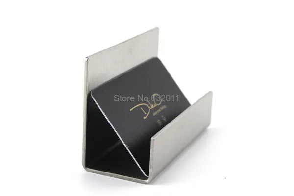 Porte Carte D Affaires Moderne En Acier Inoxydable Porte Cartes De Visite Porte Carte S Porte Notes Presentoir Finition Satinee Socle De Bureau De Luxe Aliexpress