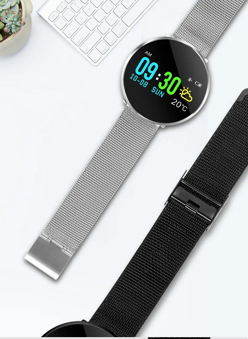 2019 H2 Smart Watch IP67 Waterproof Passometer Activity Fitness Tracker Heart Rate Blood Pressure Monitor Men women SmartWatch (4)
