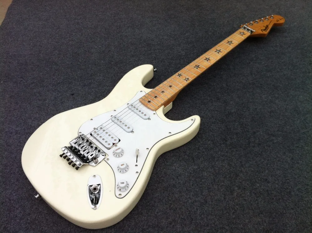 

Free shipping Standard ST Sambora Signature electric guitar Plus Top with Floyd Rose Tremolo