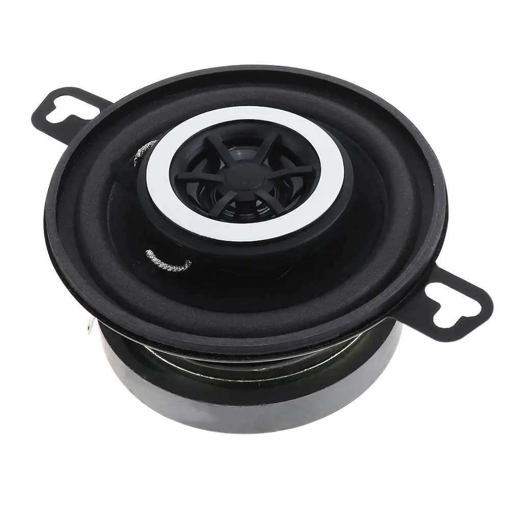 2pcs Universal 3.5 Inch 12V 200W Universal Car Horn with Coaxial Type and Full Frequency for Most Cars, car coaxial speakers