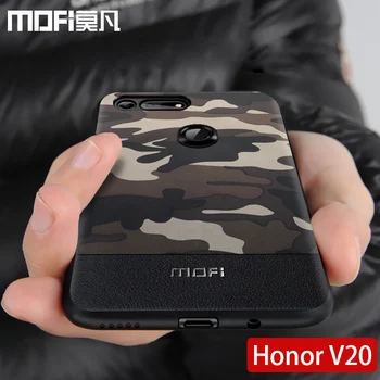 

for Huawei honor v20 case cover MOFi original view20 back cover camouflage pattern shockproof coque capas honor view 20 case