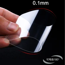Ультра тонкий 0,1 мм прозрачный протектор экрана для iPhone X XR XS 11 Pro MAX 6 6S 7 8 Plus лучшее качество 9H закаленное стекло