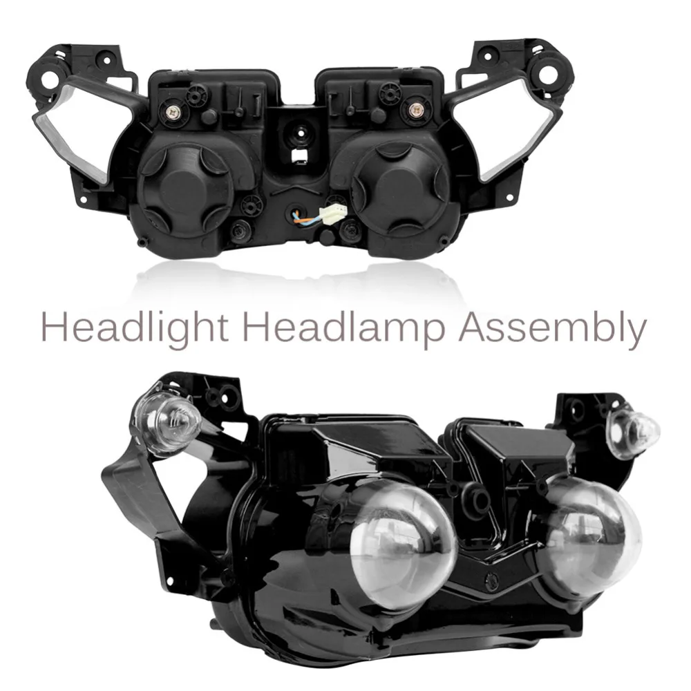 Motorcycle Headlamp For Yamaha YZF 1000 R1 2009 2010 2011 2012, Brand New Clear Head light lamp, Black Color Headlight